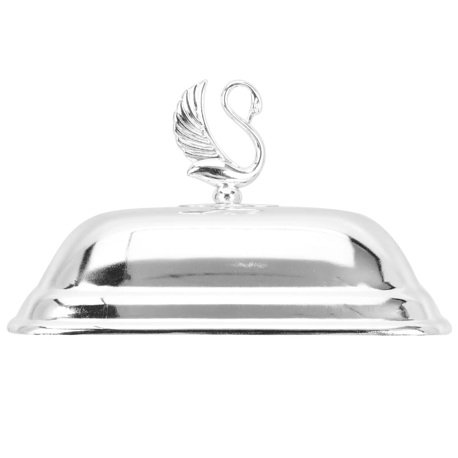 Modern Stainless Steel Cake Storage Holder Decorative Dessert Tray Multi-Functional Fruit Plate Kitchen Decor