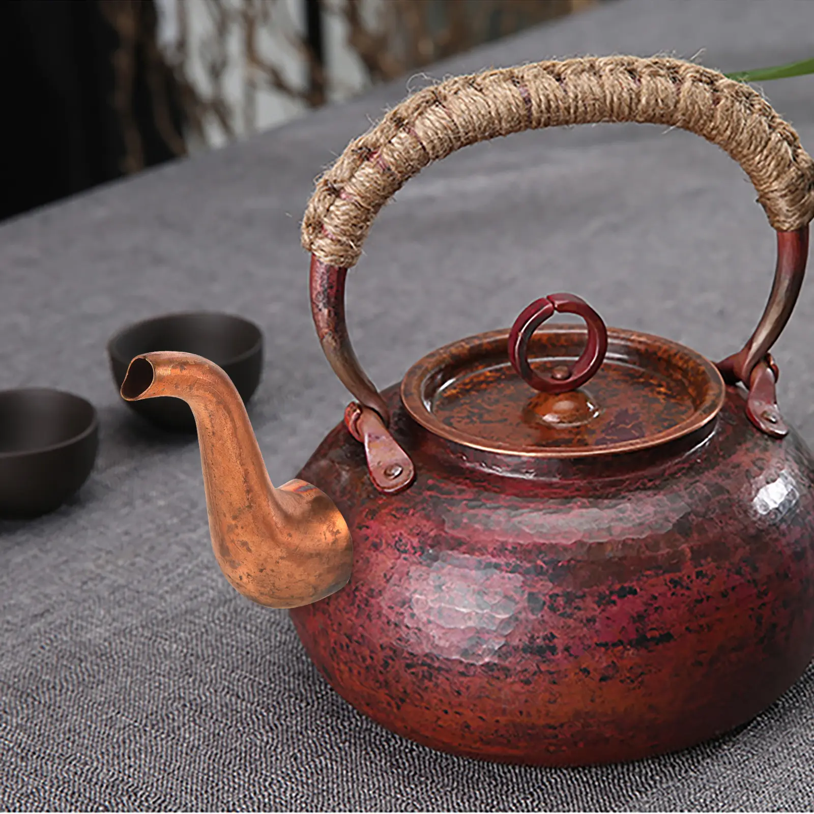 Teakettle Replacement 5cm Copper Pouring Water Kettle Accessory Metal Water Pot Spout Part Spout Part Kitchen Gadgets