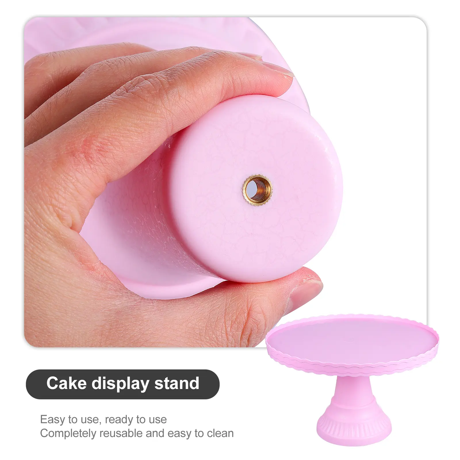 Cake Stand with Cupcake Holder Tray Food Storage Pastry Dessert Stands for Table Platters