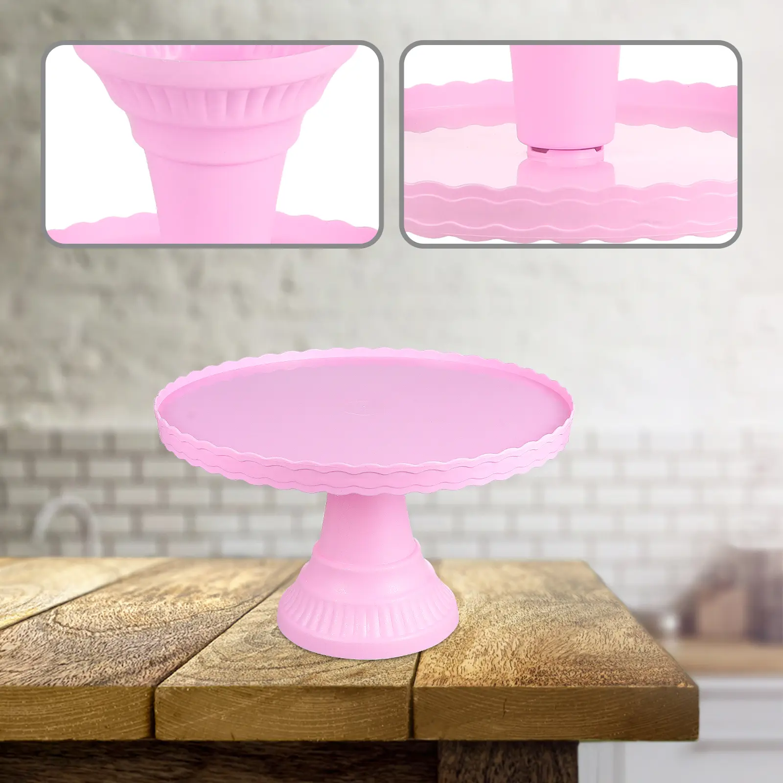 Cake Stand with Cupcake Holder Tray Food Storage Pastry Dessert Stands for Table Platters