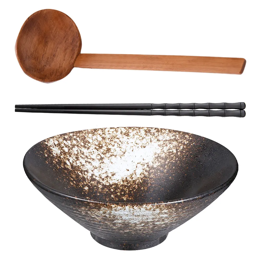 Ceramic Bowls Tableware Noodle Container Mixing Food Serving Household Ceramics