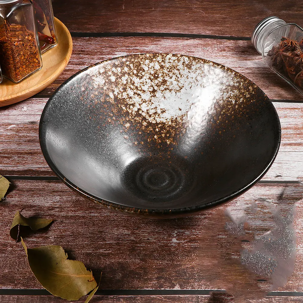 Ceramic Bowls Tableware Noodle Container Mixing Food Serving Household Ceramics