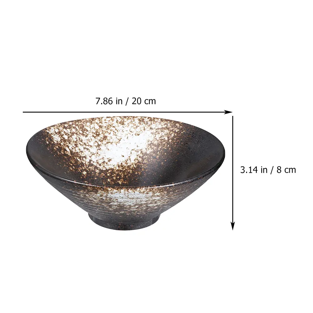 Ceramic Bowls Tableware Noodle Container Mixing Food Serving Household Ceramics