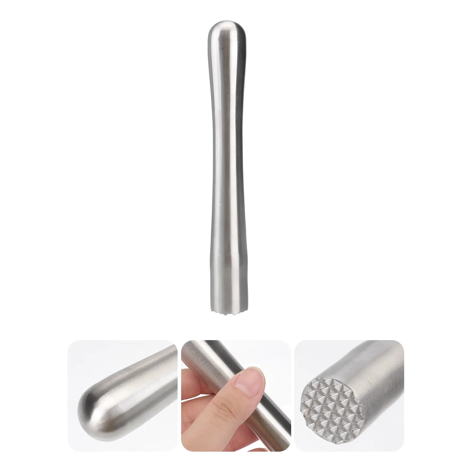 Stainless Steel Ice Crusher Practical Tool for Bottle Mixing Lemon Accessories Kitchen Gadgets