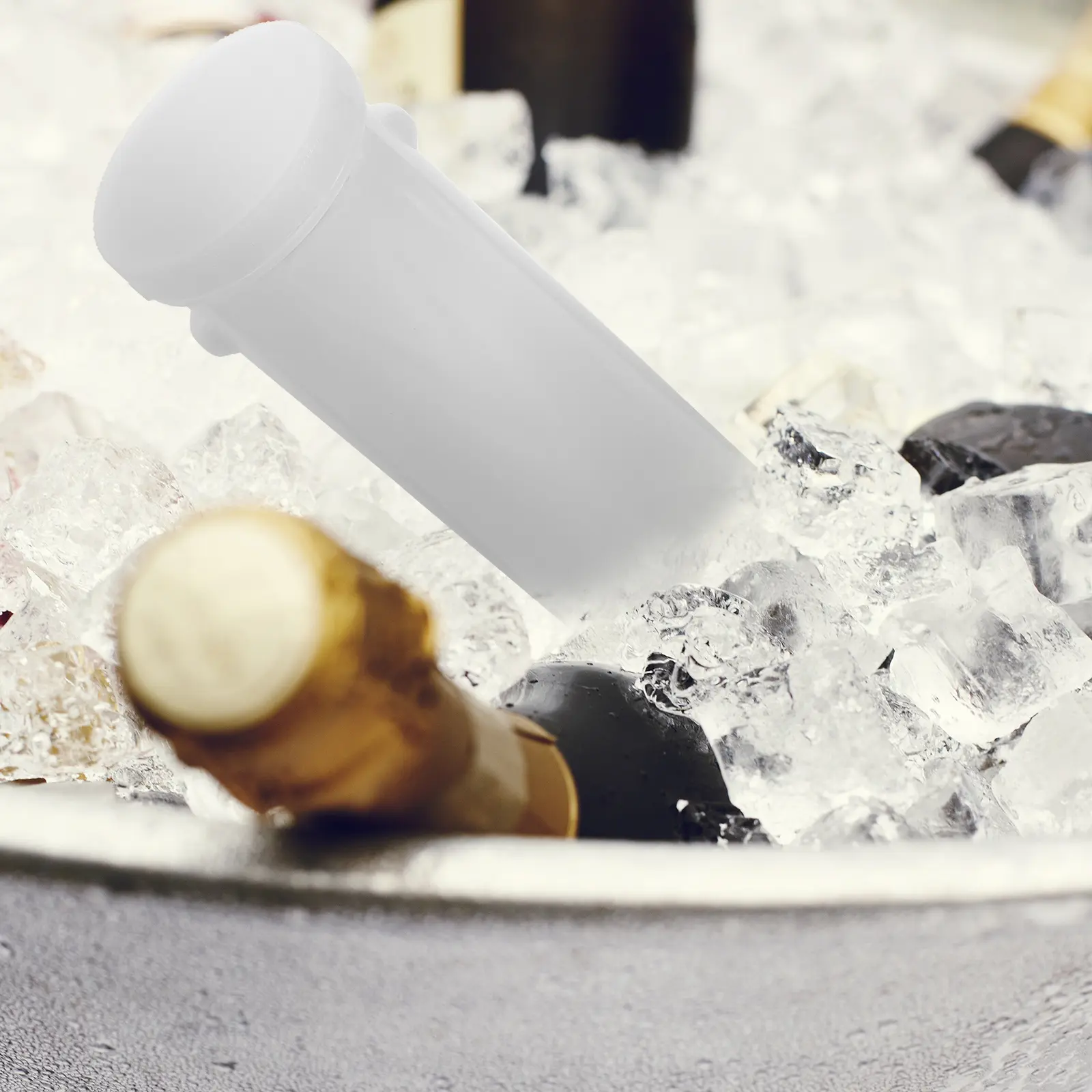 1pc Ice Column Box Thick Bar Ice Bucket Cooling Container Storage Pillar Freezer Watering Camping Cube Tray