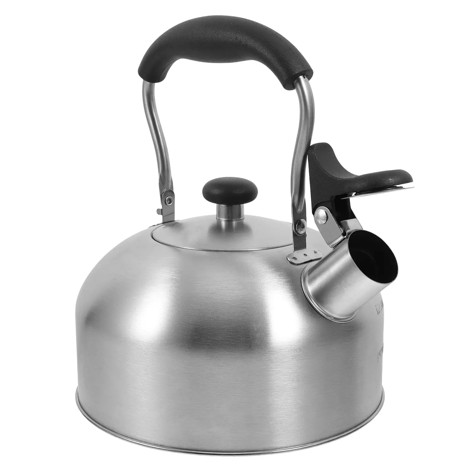 Stainless Steel Kettle 3L Capacity Whistling Design for Gas Induction Stove Tea Coffee Water Boiling Retro Style