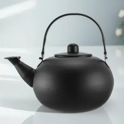 Tea Kettle Stainless Steel Heat Resistant Portable Lightweight Boiling Kettle for Home Use Coffee Oatmeal Soup