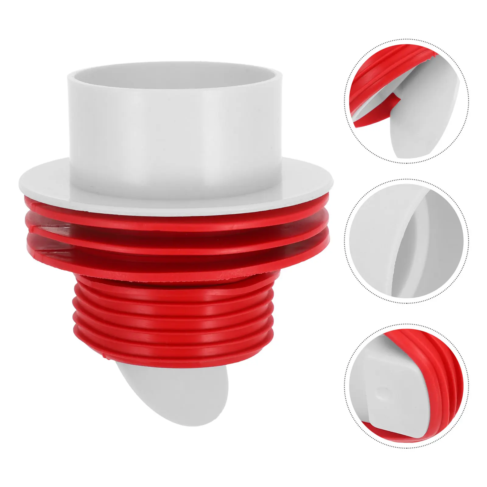 Universal Fit 50mm 75mm Deodorant Seal Plug Sink Drain Hair Catcher Bouncing Filtering Basket Clog Prevention Durable Bathroom