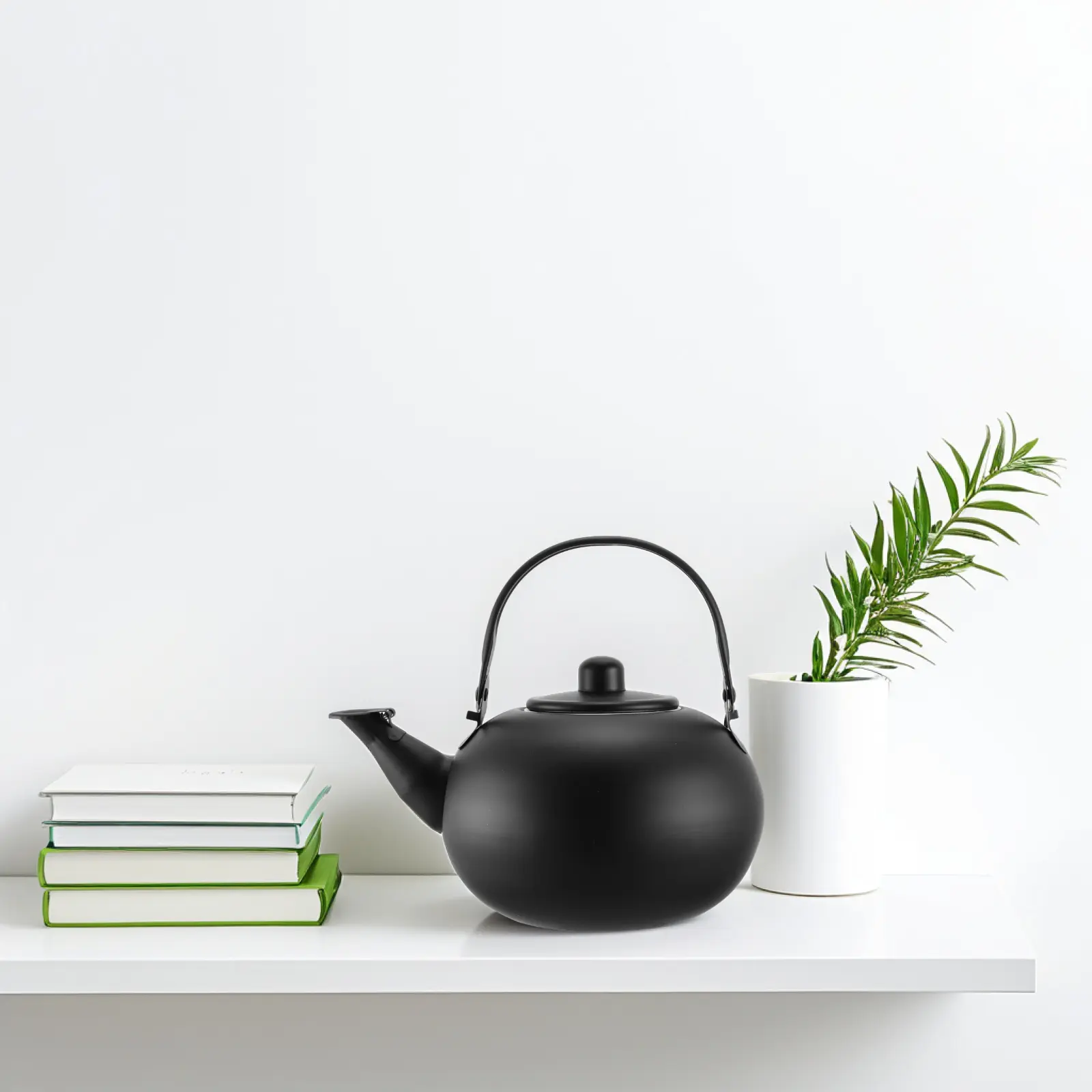 Tea Kettle Stainless Steel Heat Resistant Portable Lightweight Boiling Kettle for Home Use Coffee Oatmeal Soup