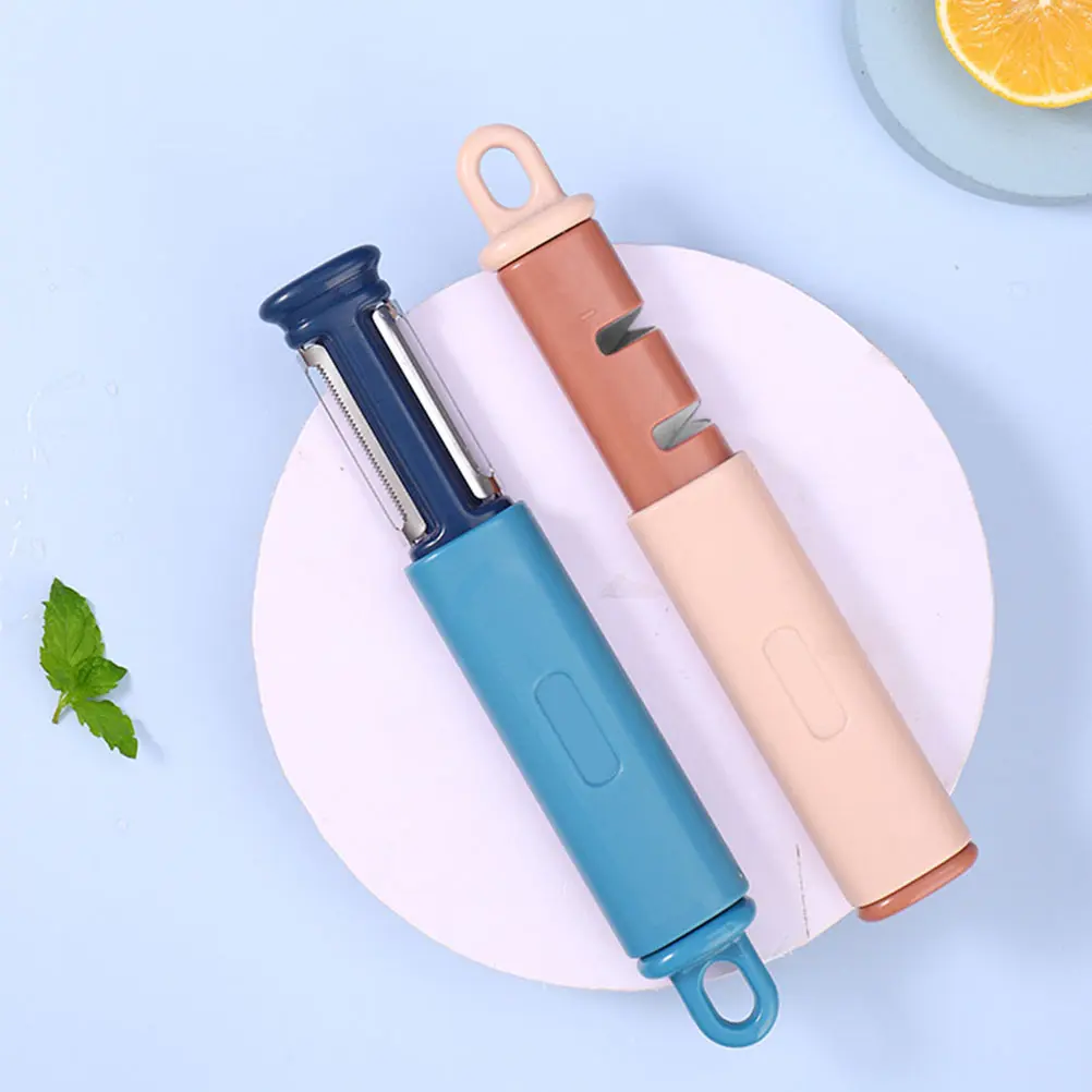 1pc Multifunctional Peeler Sharpener Stainless Steel Sharpening Tool Ergonomic Adjustable Angle Kitchen Knife for Friends