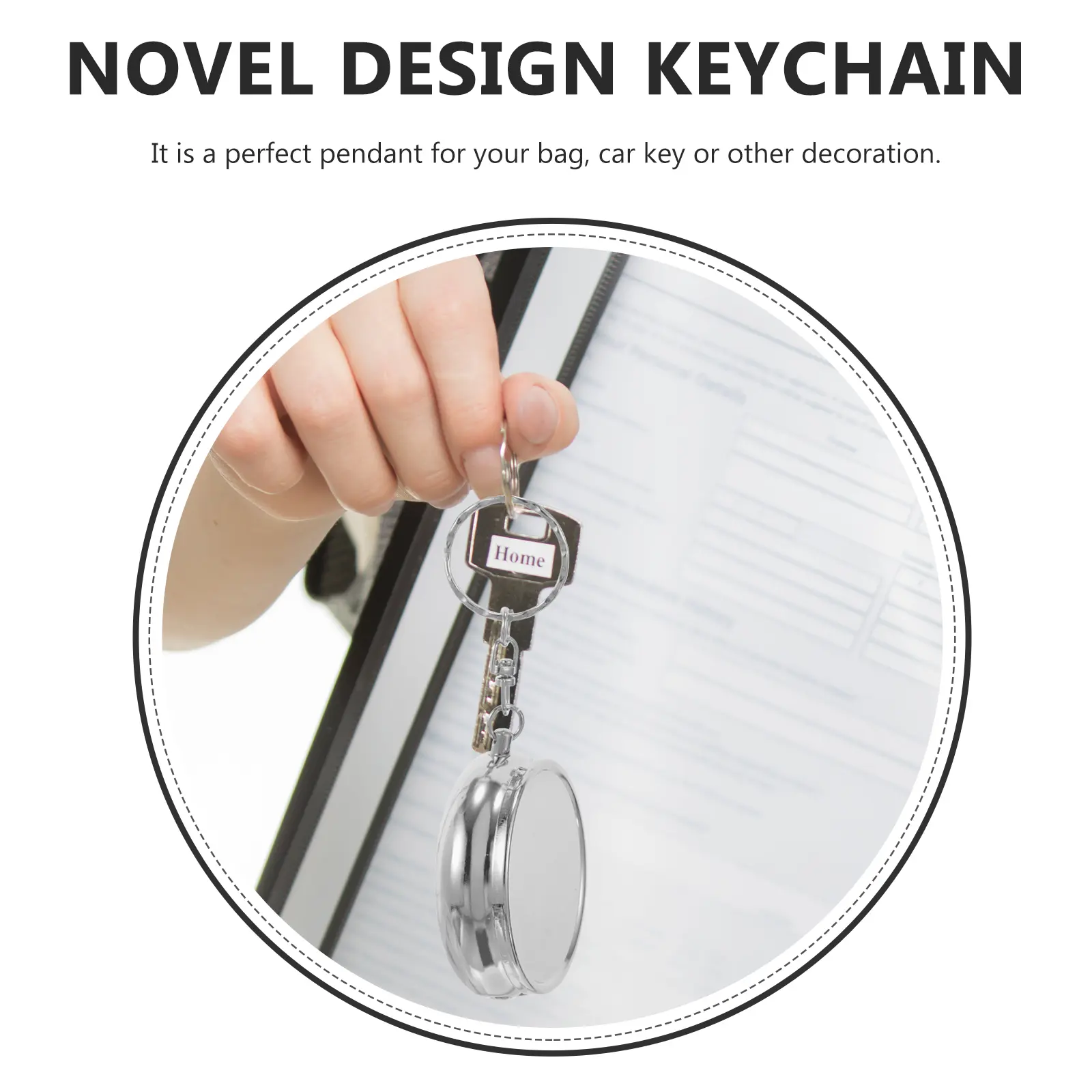 Portable Metal Mini Ashtray Keychain Stainless Steel Pocket Size Storage Case Travel Key Ring Gifts for Smokers