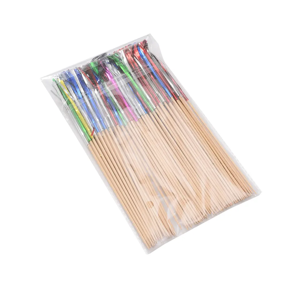 Colorful Picks Premium Fruit Skewers Sturdy Cake Dessert Party Supplies Foil Cupcake BBQ Kitchen Bar Tools Decor