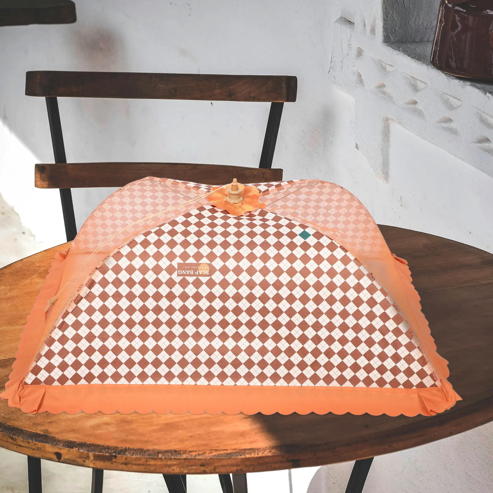 2Pcs Foldable Accessory Dome Outdoor Cover Mesh Food Food Tent Dome 50x70cm Picnic Dining Table Camouflage Pattern