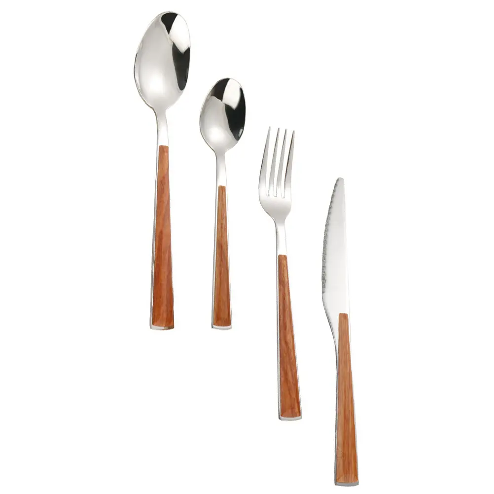 Stainless Steel Stainless Steel Cutlery Set Set 304 Flatware Suite Spoon Knife Fork Safe Ergonomic Home Restaurant Party