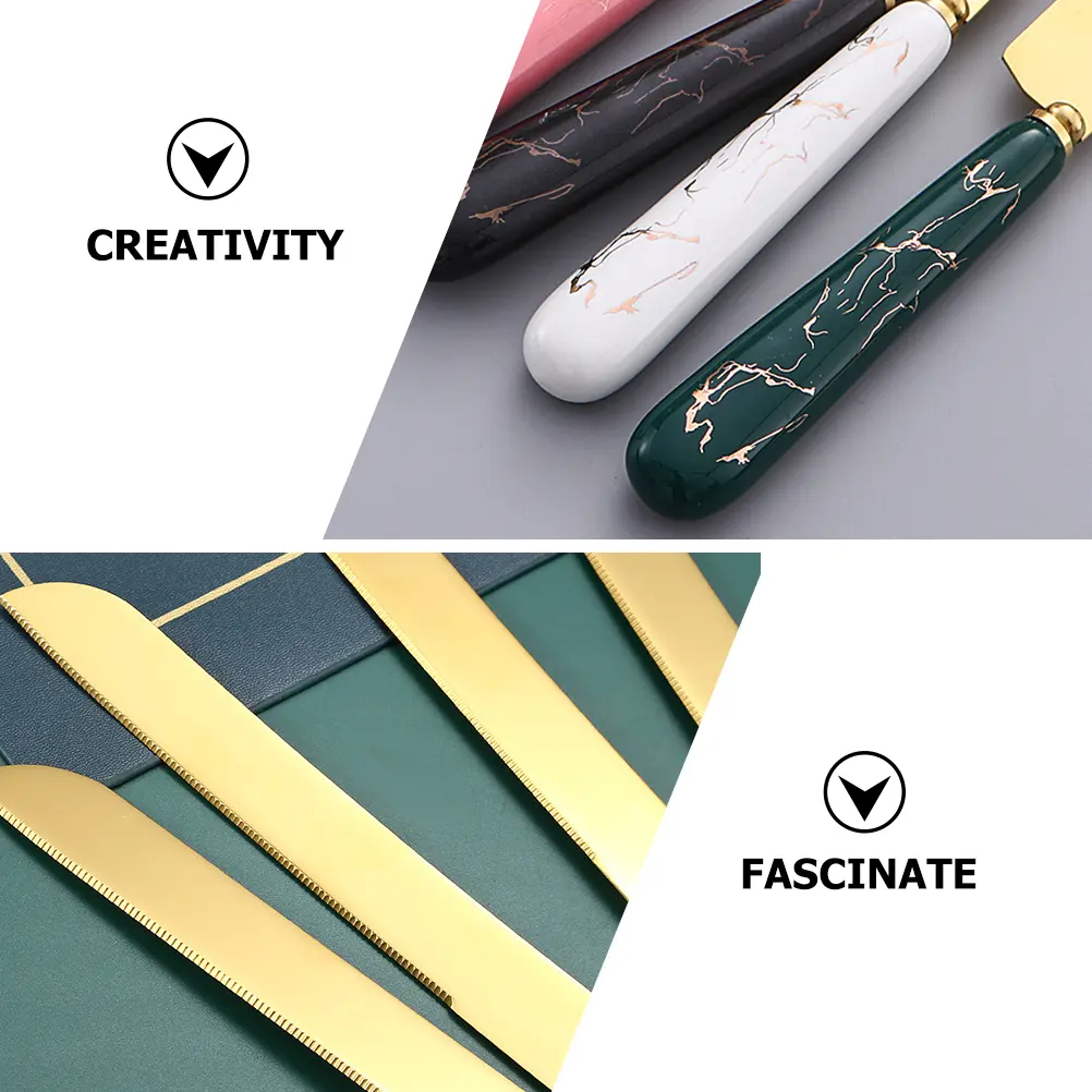 Cake Spatula Set Stainless Steel Ceramic Pastry Tools Wedding Party Supplies Cheese Pizza Lifter slicer kitchen