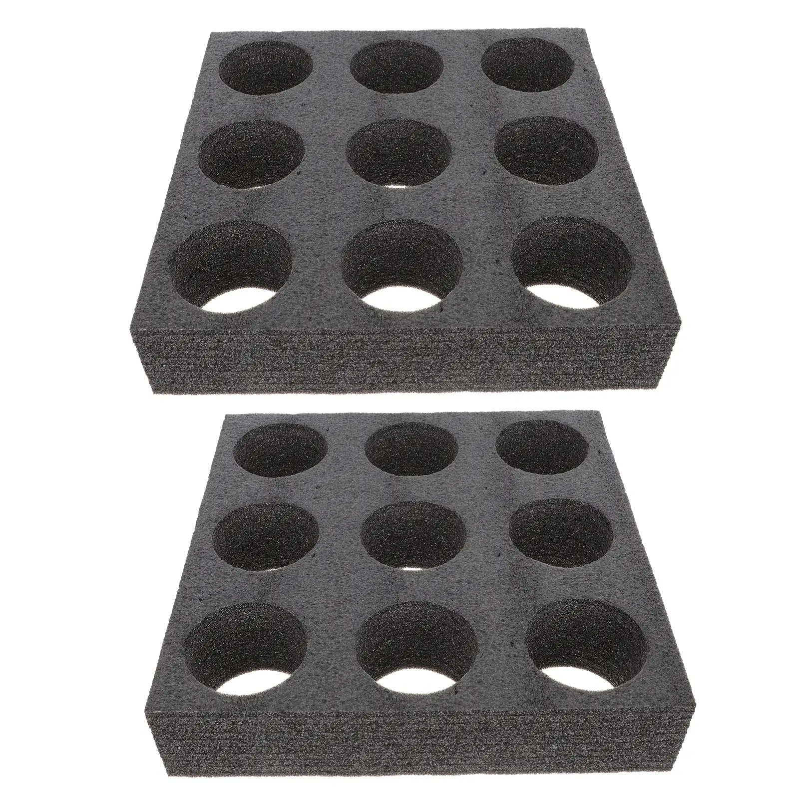 2Pcs Cup Drink Carrier Tray Drink Carrier Tray for Takeout Holders Lightweight Kitchen Bar Safe Premium Cup Holder Material