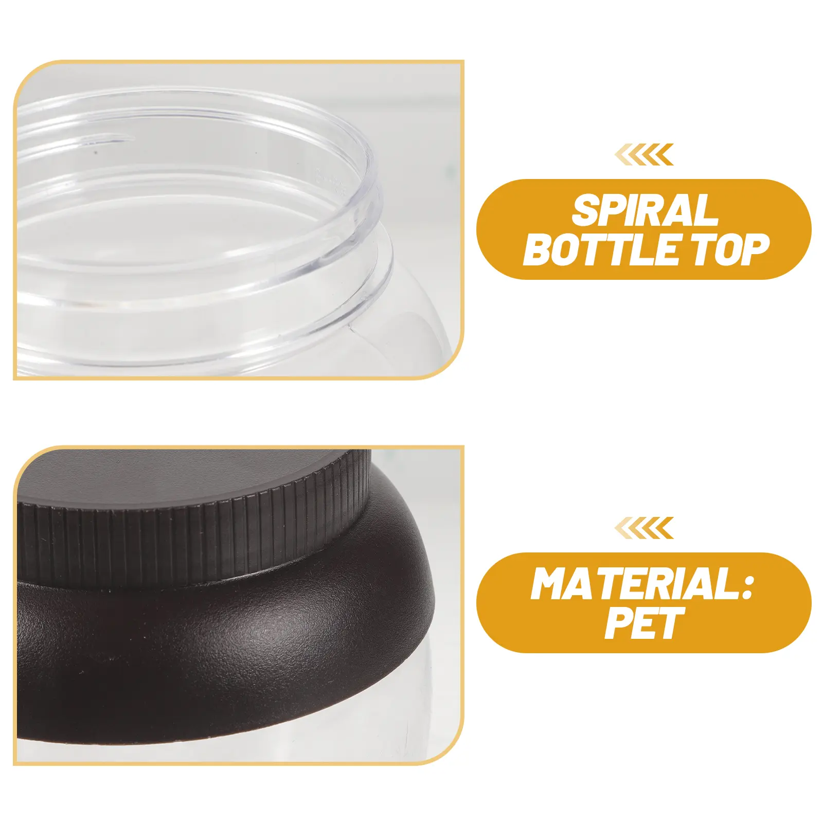 4 Pcs Pickle Jar Brewing Container Fermentaition Plastic Jars for Pickling The Pet Kitchen Chinese