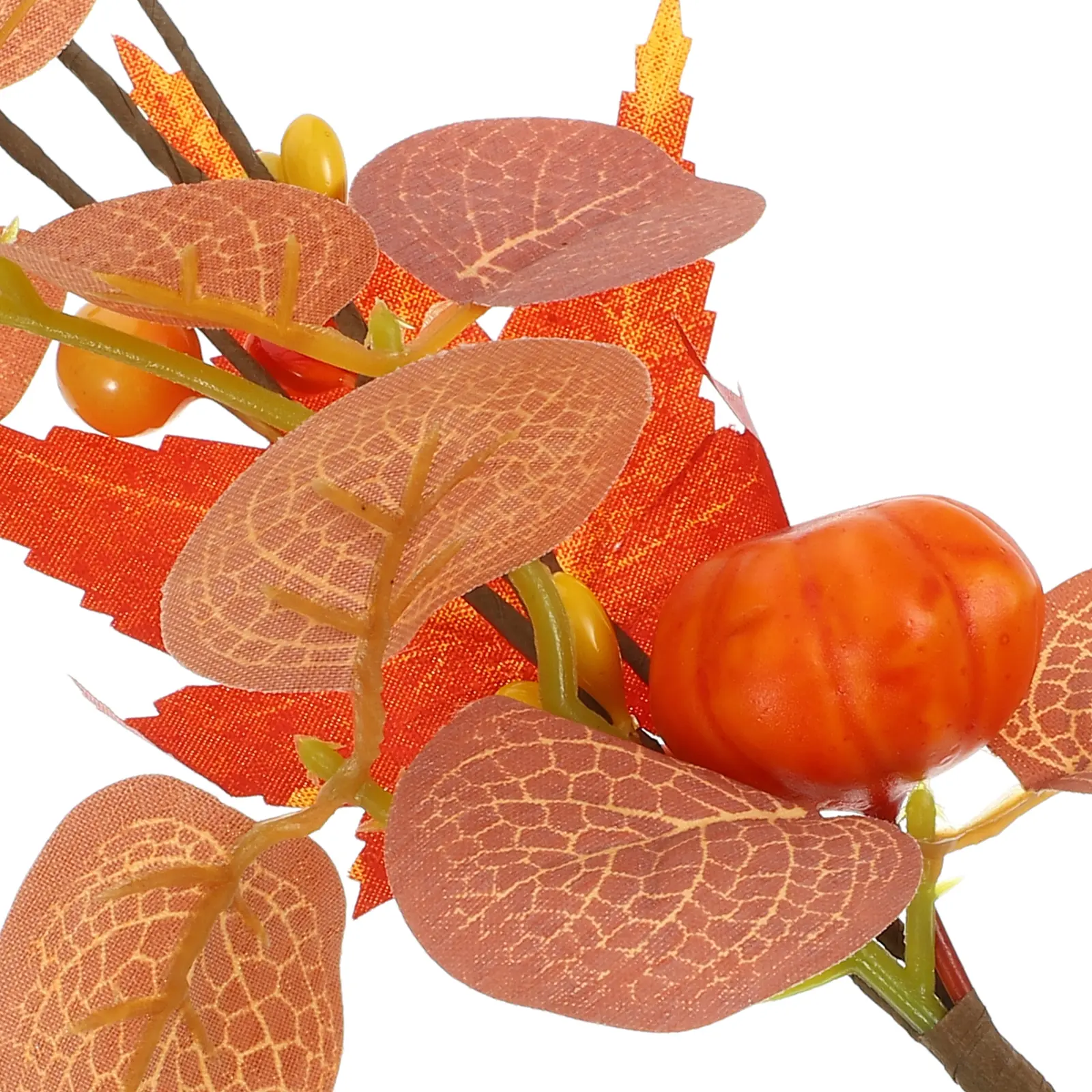 4pcs Napkin Rings Artificial Maple Leaf Thanksgiving Reusable Fall Serviette Buckles Easy Clean Lightweight