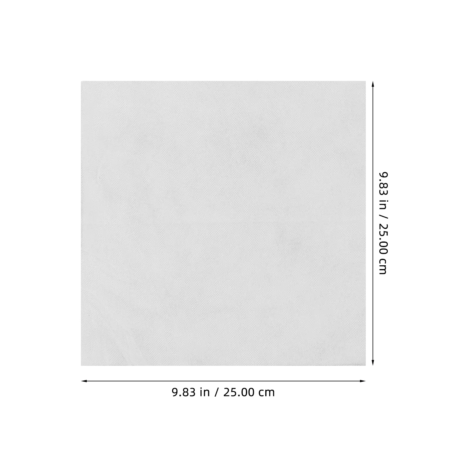 1 set Water Soluble Paper 25x25cm Transfer Pattern Fabric Embroidery Stabilizer Stabilizer for Clothes Logo Pictures