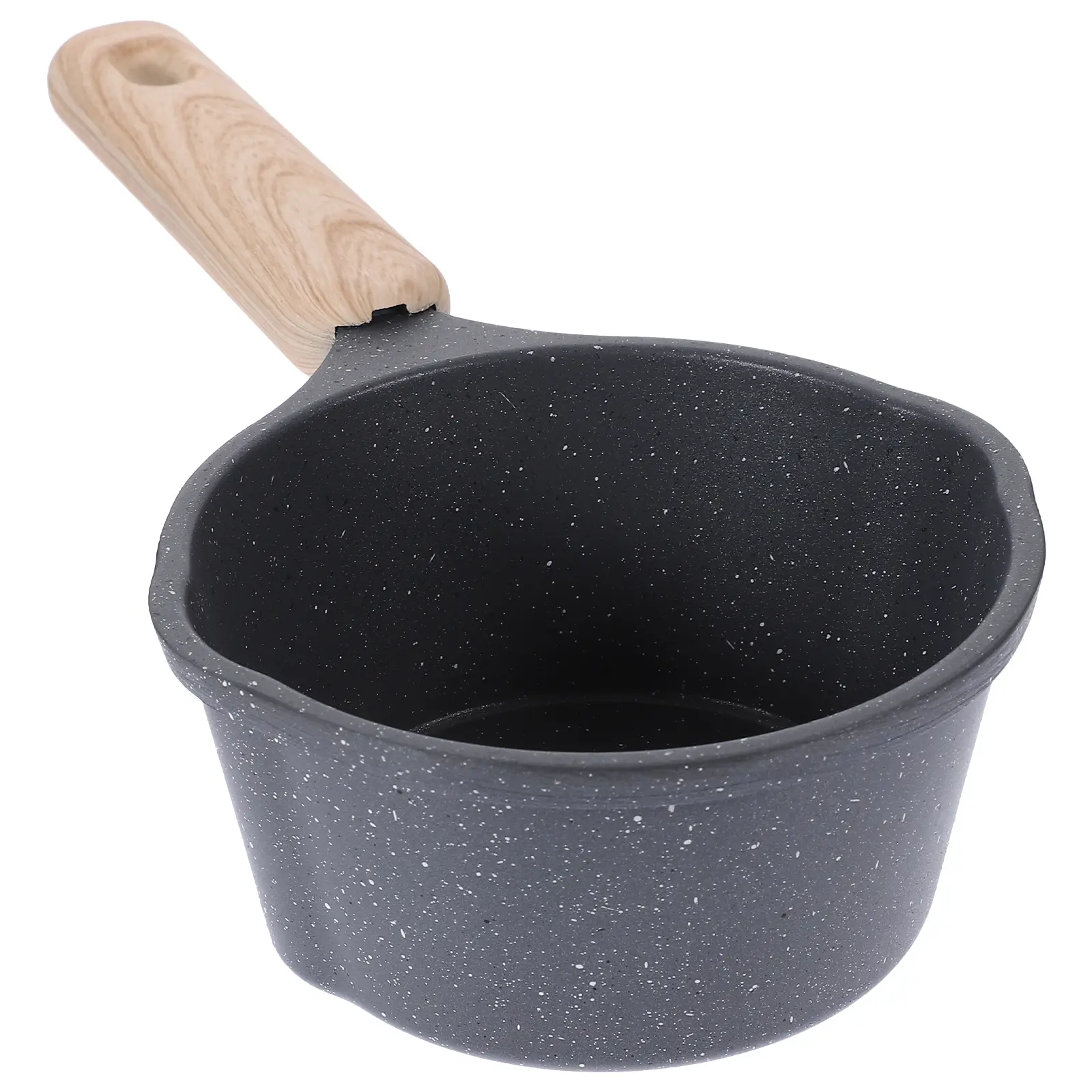 Non Stick Pan Small Induction Saucepan Oil Heating Nonstick Aluminum Fry Cooking Pot Mini Portable Coating Multi