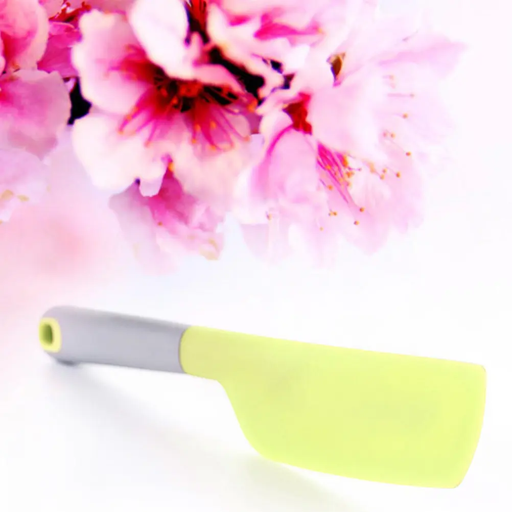 Temperature Resistant Silicone Spatula Scraper For Cooking Baking Butter Mixing Easy Grip Kitchen Tool