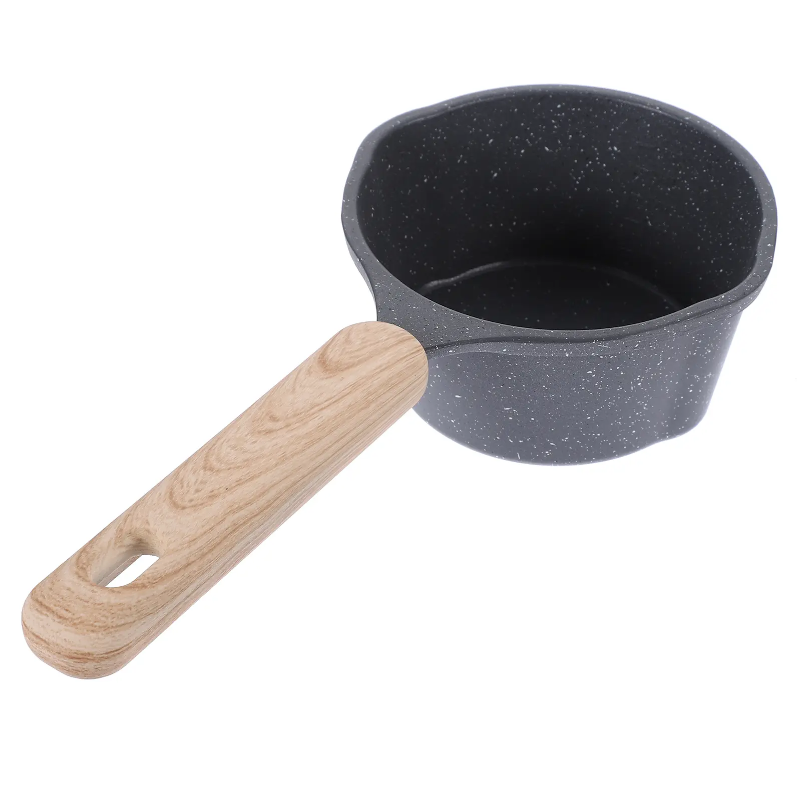 Non Stick Pan Small Induction Saucepan Oil Heating Nonstick Aluminum Fry Cooking Pot Mini Portable Coating Multi