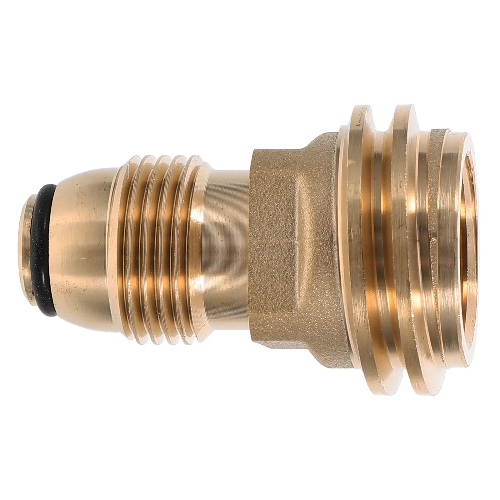 Propane Tank Adapter Quick Connect Fittings Camp Stove Convert Gas Furnace Camping Outdoor BBQ Grills Water Heaters Durable Easy