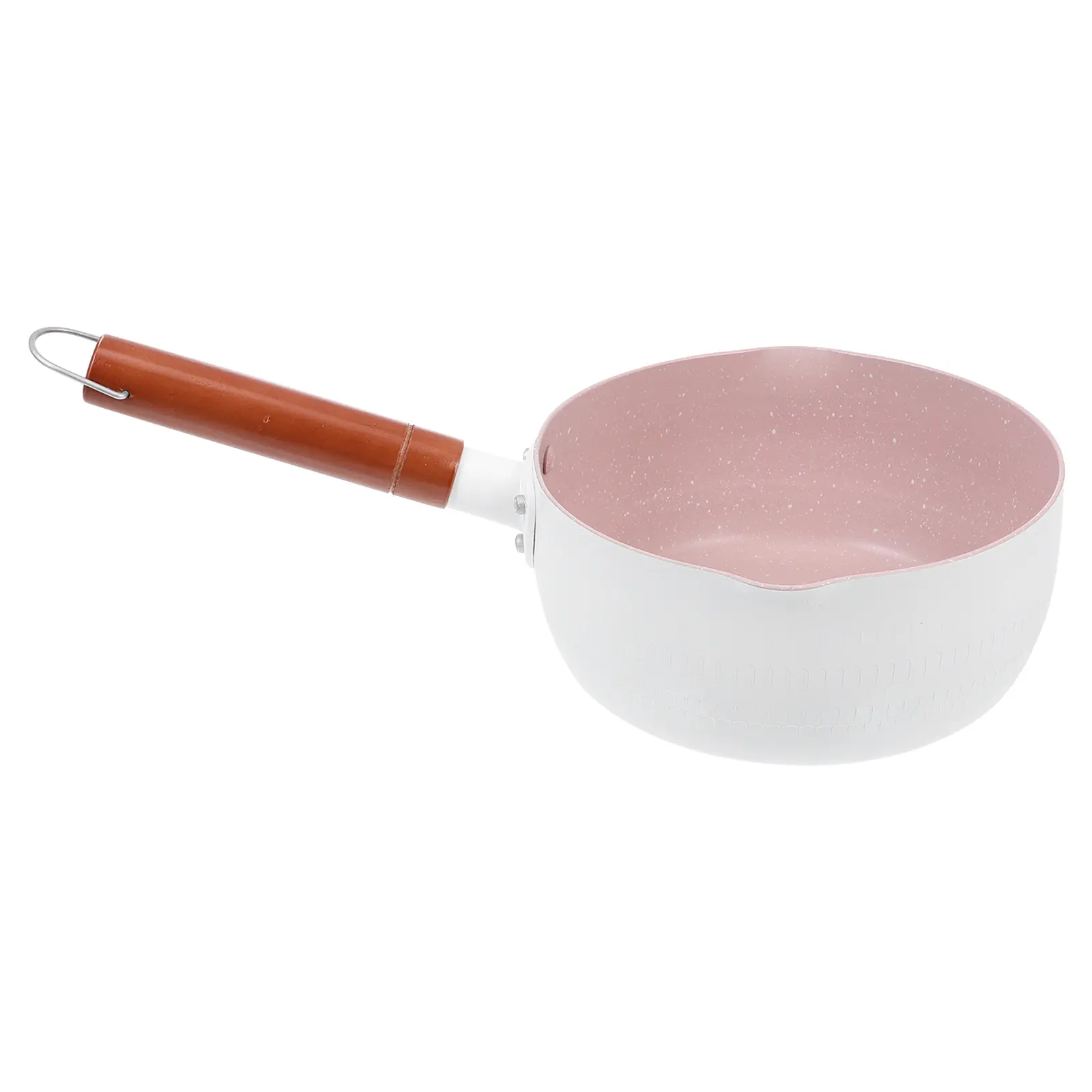 Maifan Stone Milk Complementary Food Pot Aluminium Soup Pan Cooking Pot Smooth Easy Clean Use Breakfast Milk Heating