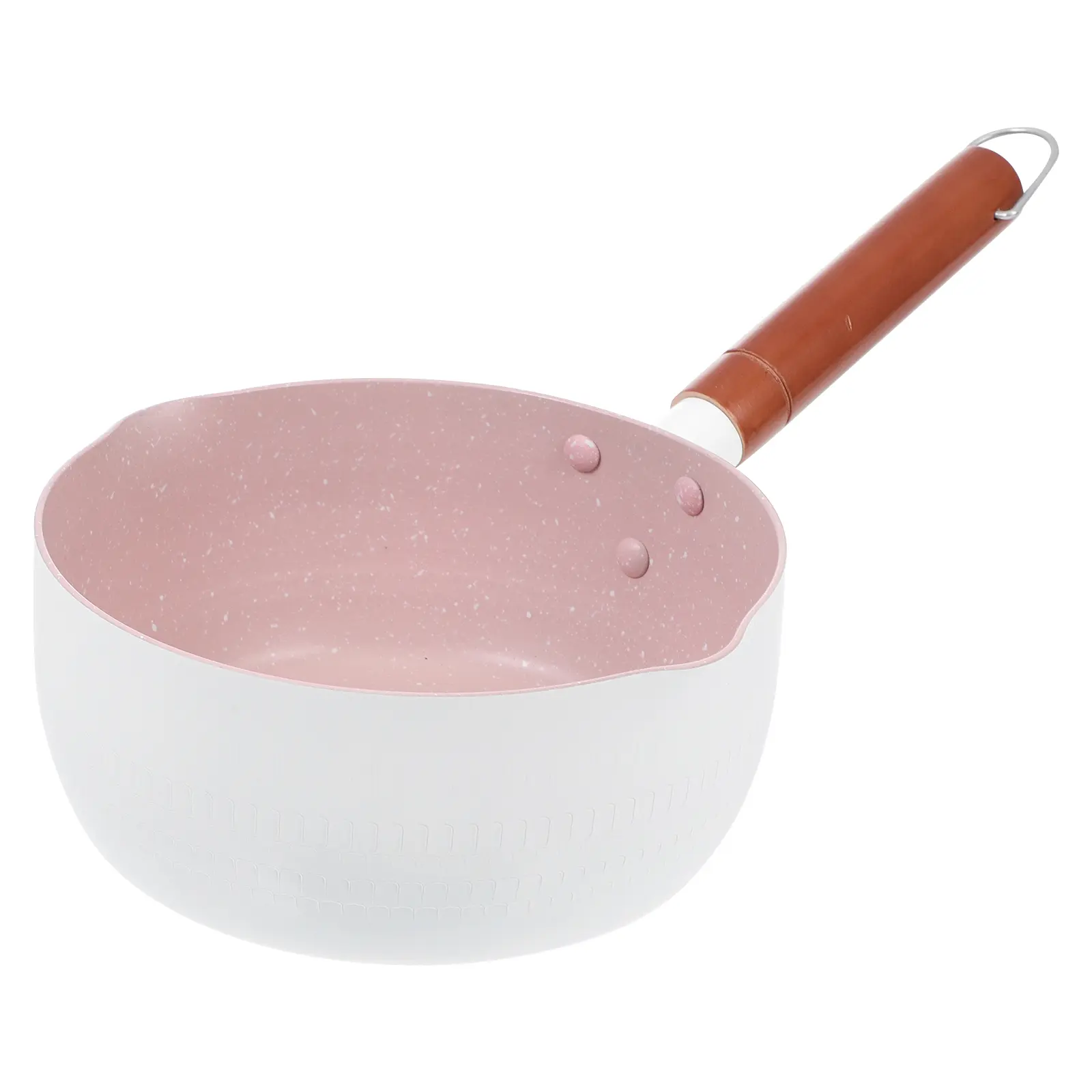 Maifan Stone Milk Complementary Food Pot Aluminium Soup Pan Cooking Pot Smooth Easy Clean Use Breakfast Milk Heating