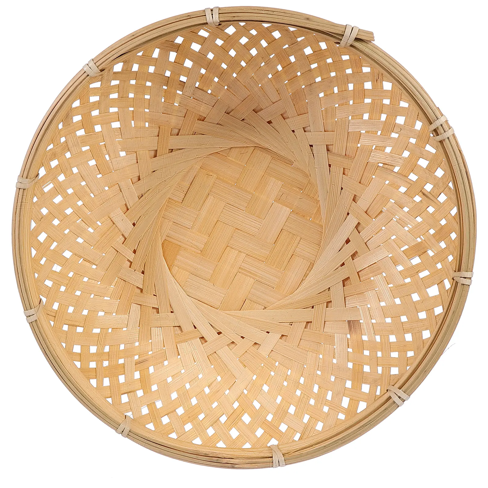 Bamboo Storage Woven Bread Basket 30X9 Eco Friendly Kitchen ganizer Fruit Container Snack Picnic Basket Rural Style
