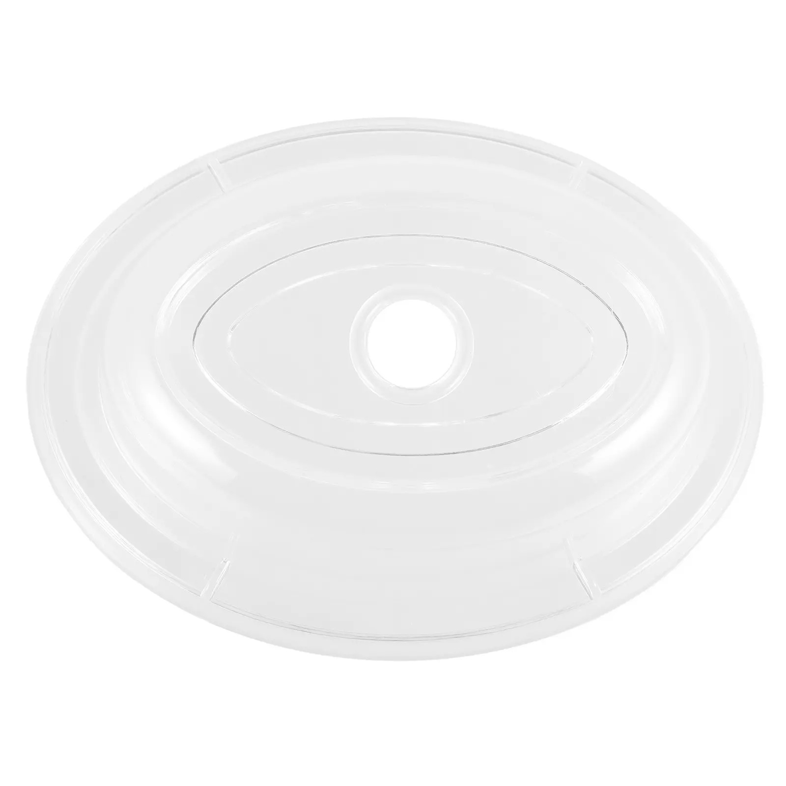 8 Inch Pan Transparent Polycarbonate Food Warmer Covers Microwave Plate Dome Insulation Dish Plastic Cake Versatile Pot Lid