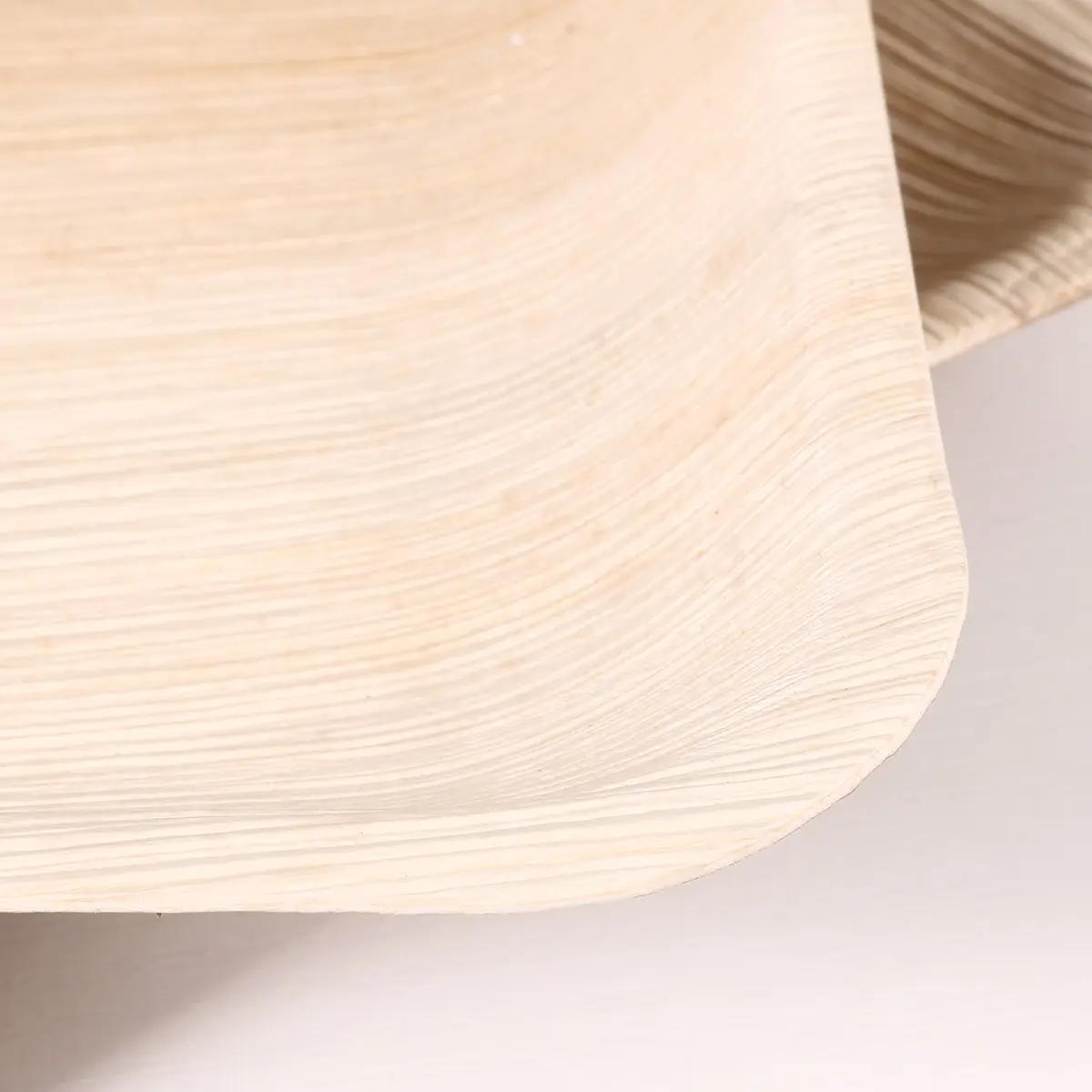 5 PCS Palm Leaf Plate Degradable Dishes Party Tableware Supplies Wooden Plates Cake Dessert