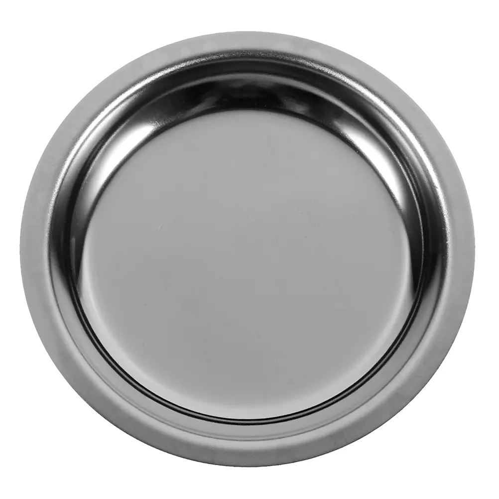 Tea Bag Saucer 304 Stainless Steel Household Tea Bag Holder Round Metal Plate Coaster Cup Mat Kitchen Bar Accessories Storage