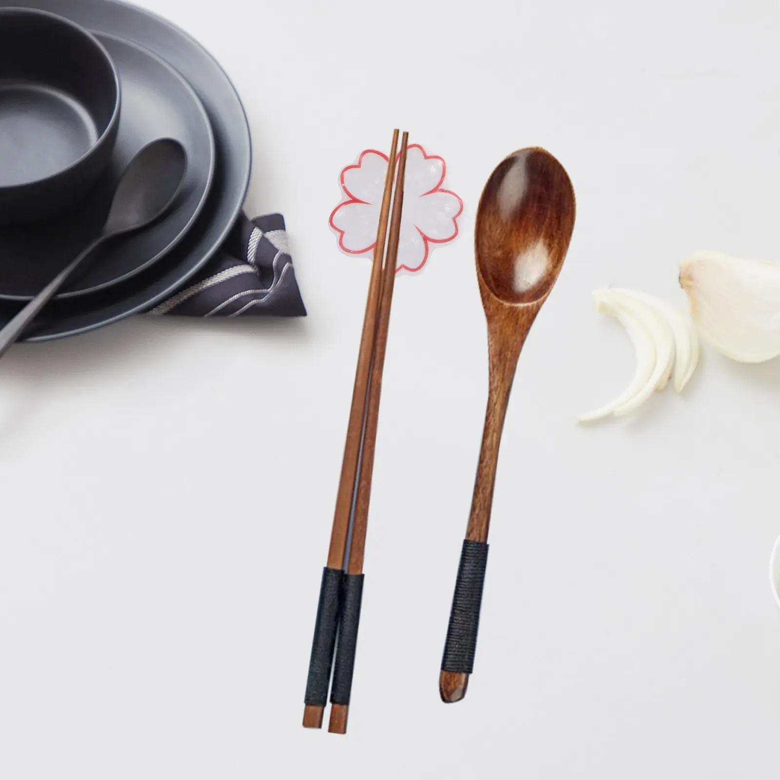 4PCS Ceramic Chopstick Rest Elegant Rack Decorative Accessories Design Home Decor Kitchen Table Dinning