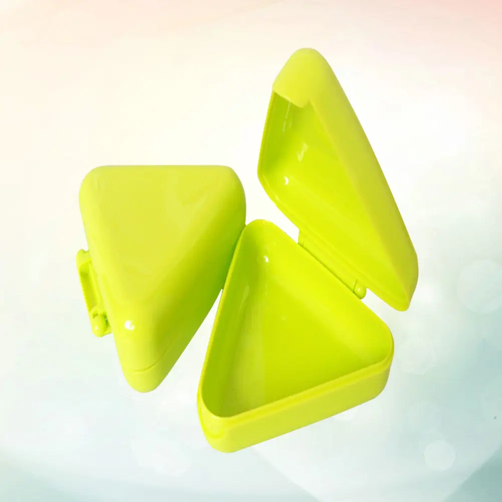 2PCS Triangle Rice Ball Mold Cute Onigiri Sushi Maker Easy Clean Kitchen Bar Utensils Baking Accessories Seaweed Set