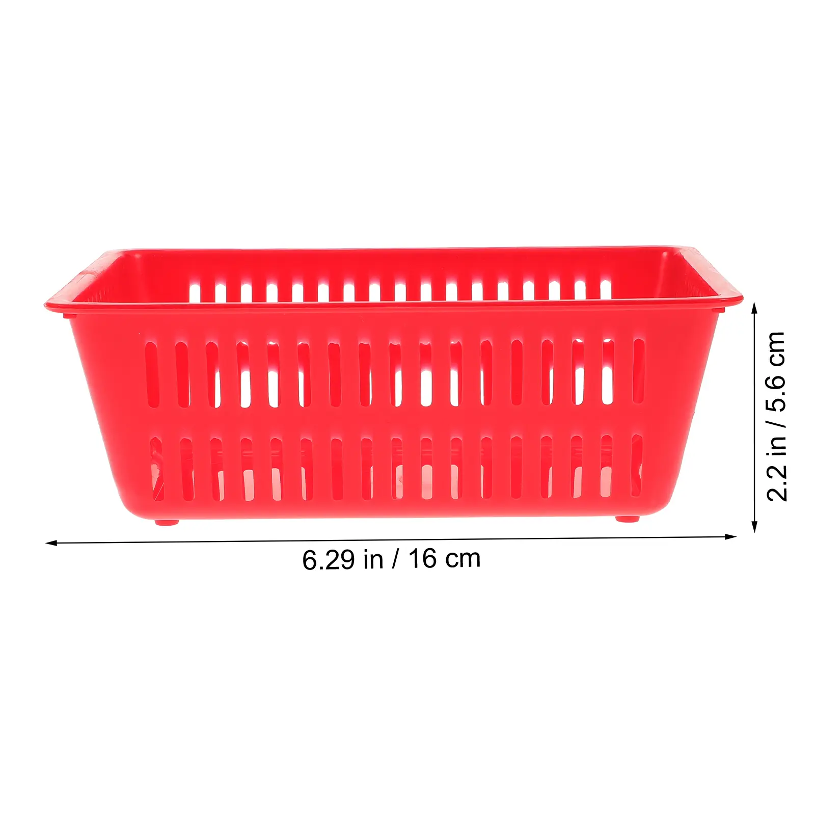 7pcs Plastic Coin Baskets Storage Organizer Decorative Basket for Small Toys Socks Crafts Office Home Large Capacity