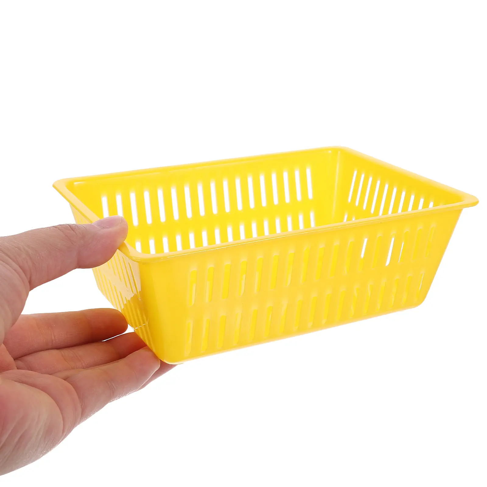 7pcs Plastic Coin Baskets Storage Organizer Decorative Basket for Small Toys Socks Crafts Office Home Large Capacity