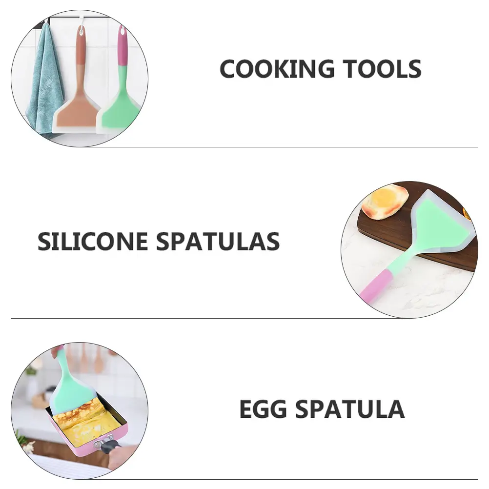 Silicone Fish Shovel Kitchen Cooking Tool Tools Spatula for Home Wok Environmentally Friendly Kitchenware Silica Gel