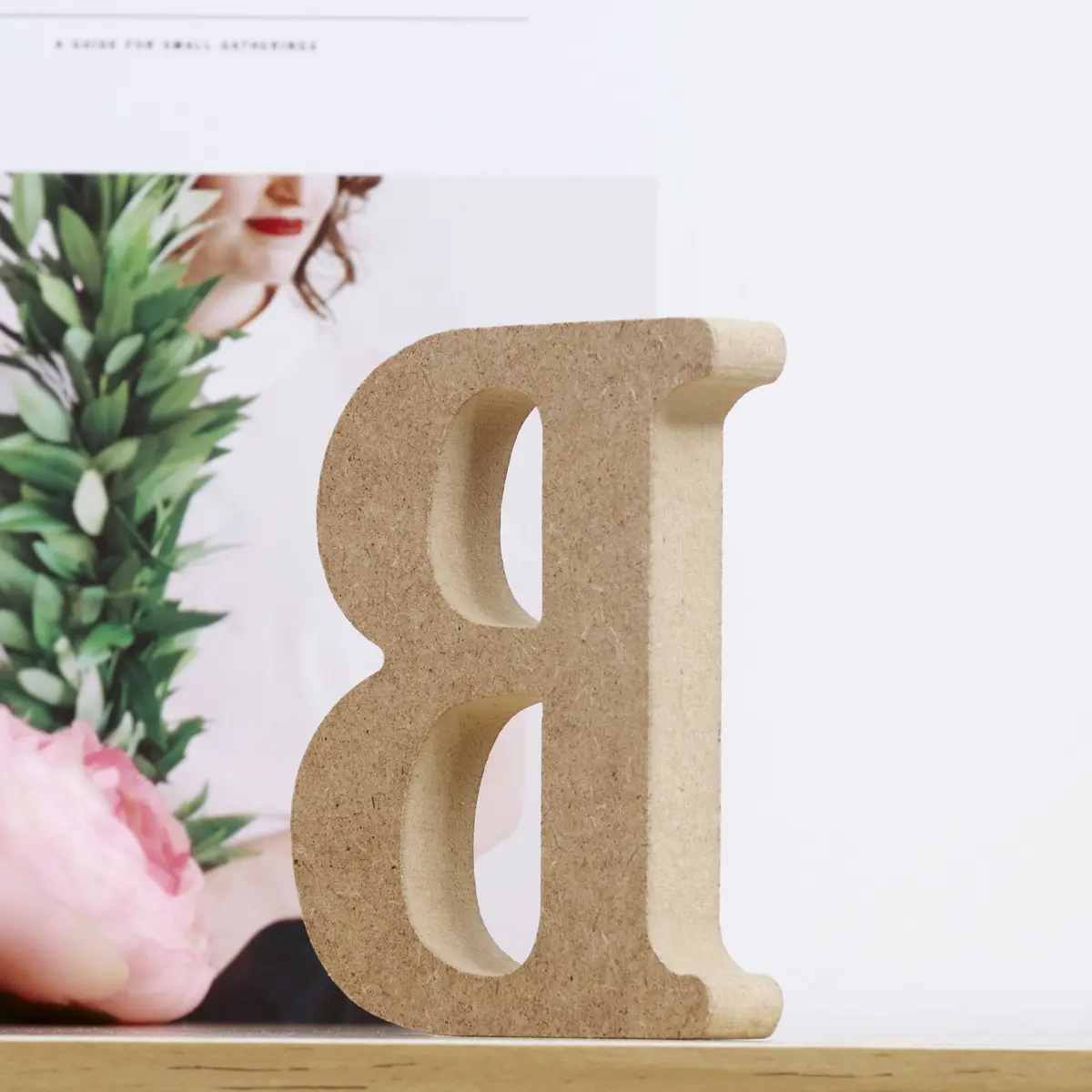 Wooden Alphabet Letters Wall Decor Plaques Home Office Nursery Kids Room Wedding Party Craft Educational Learning Toy