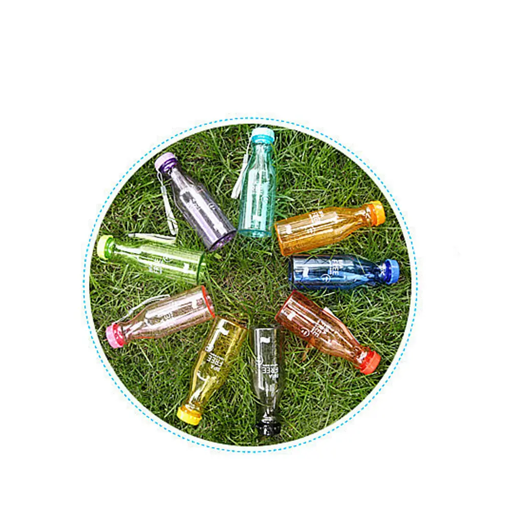550 Ml Portable Cup BPA-free Water Bottle Seal Home Yoga Soda Sports Strap Outdoor