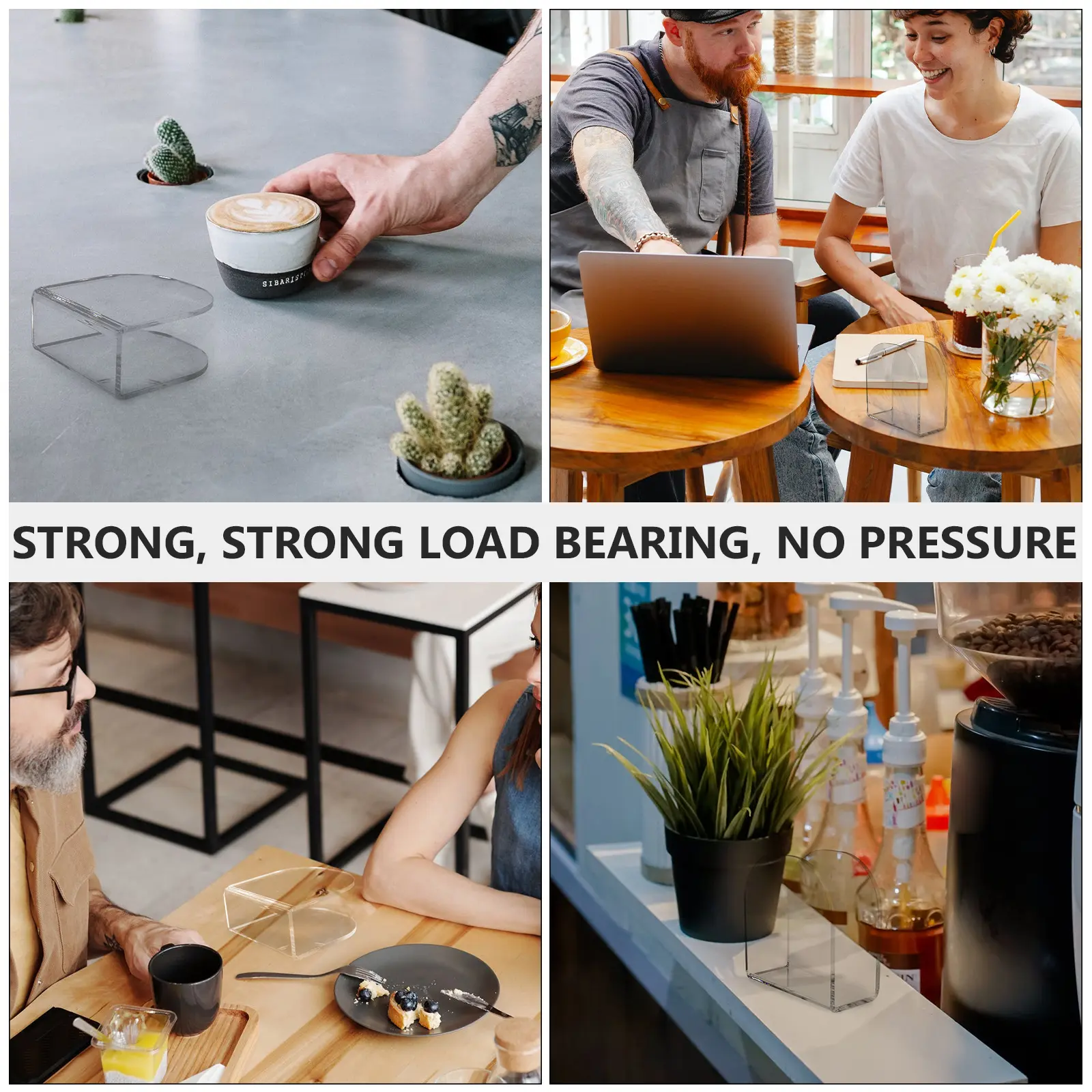 Napkin Holder Acrylic Premium Material Heart Shape Stylish Storage Rack Display Napkins Kitchen Dining Bar Cafe Office