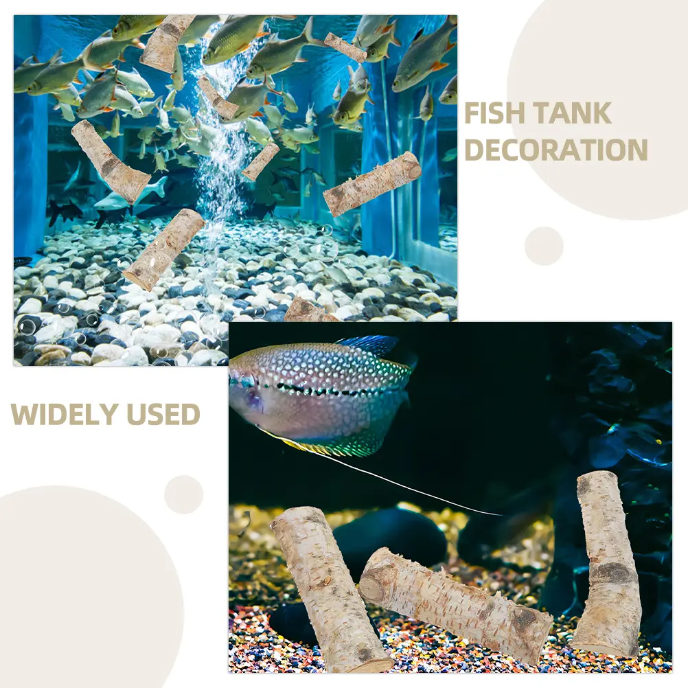 Diy Decorative Natural Aquarium Driftwood Craft Decorations Props Fish Tank Ornament Natural Aquarium Decor Landscape Decors