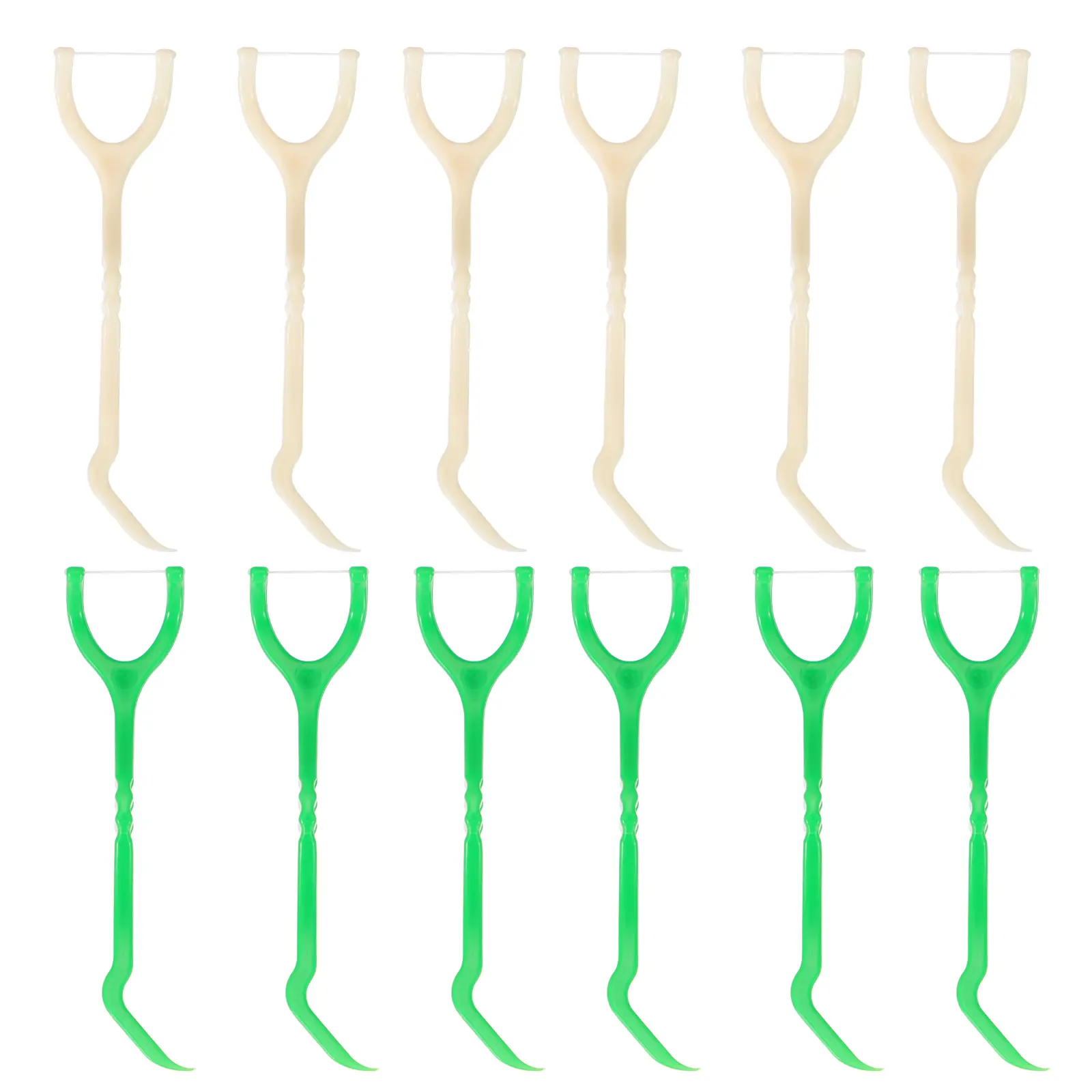 Dental Floss Picks Teeth Cleaning Tools Reusable Plastic Sticks Floss Toothpicks Prevent Bad Breath Gingivitis Healthy al Family