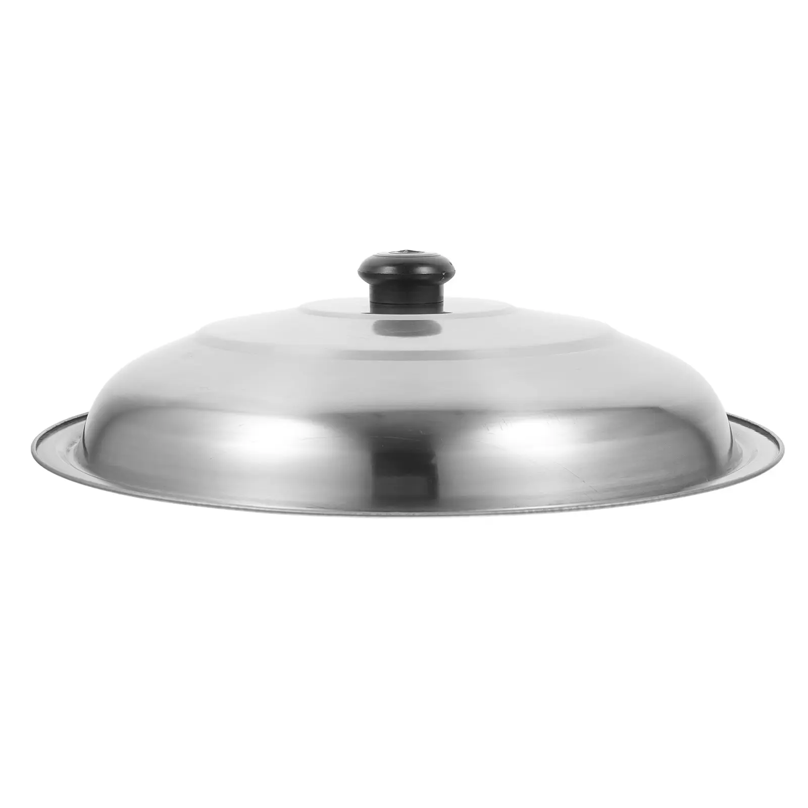 Higher Pot Lid Kitchen Pan Lids Cover Replacement Pots Round Dome Frying Stainless Steel Universal Skillet Lid Fit Securely Over