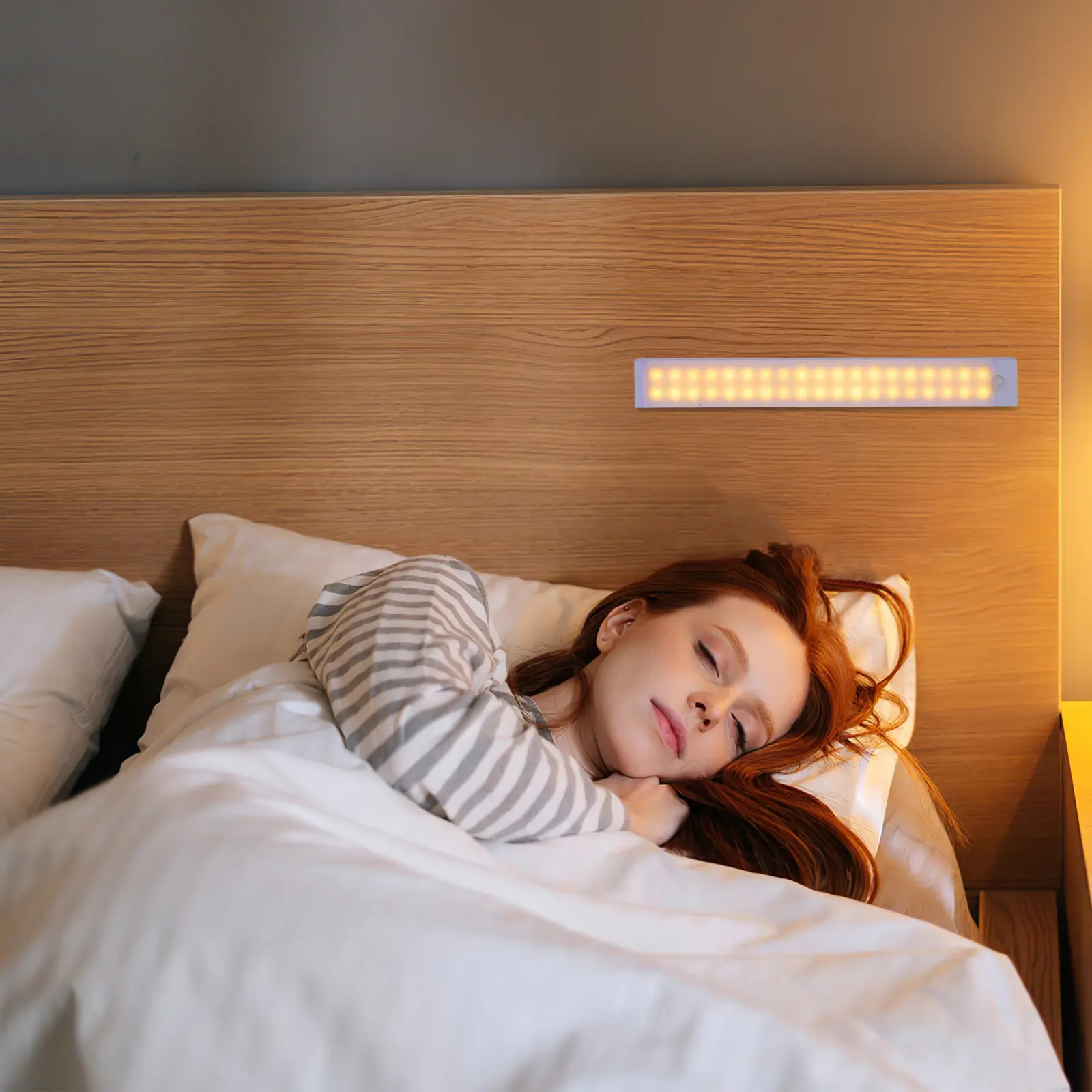 LED Sensor Light Bar Human Body Induction Night Lamp Closet Clear Staircase Bedroom Kitchen Wardrobe Balcony