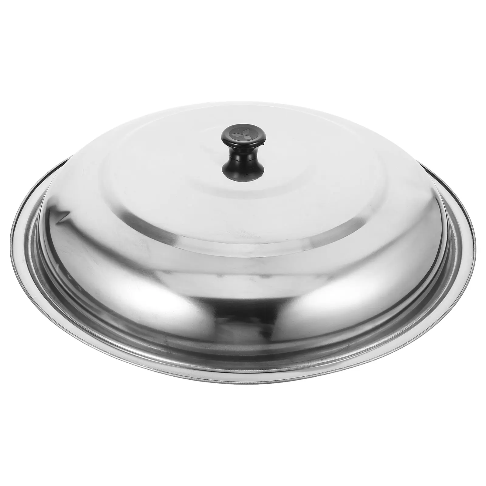 Thickened Stainless Steel Pot Lid Universal for Pans Cover Replacement Lids Pots Wok Cookware Fitting Bbq Accessories