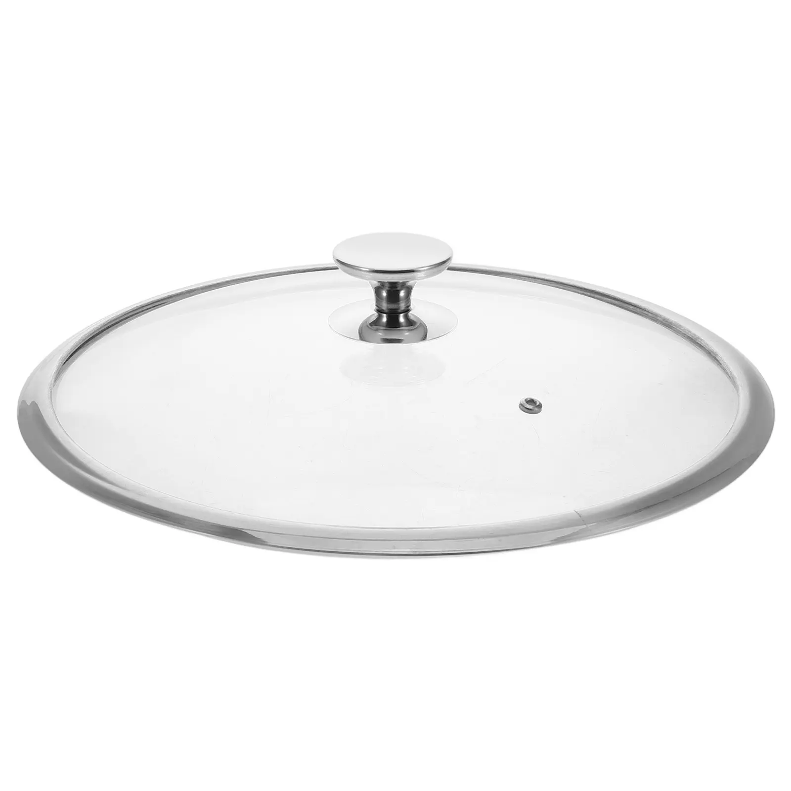Stainless Steel Tempered Glass Pot Lid S blasted Edge for Saucepan Frying Pan Stock Pot Cover Universal Kitchen Cooking