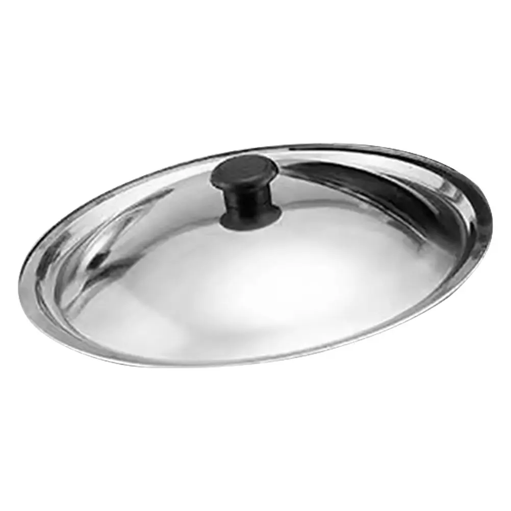 Pot Cover Universal Cooking Lid Knob Bucket Steel Skillet Stainless Frying Pan for Work Lids Skillets