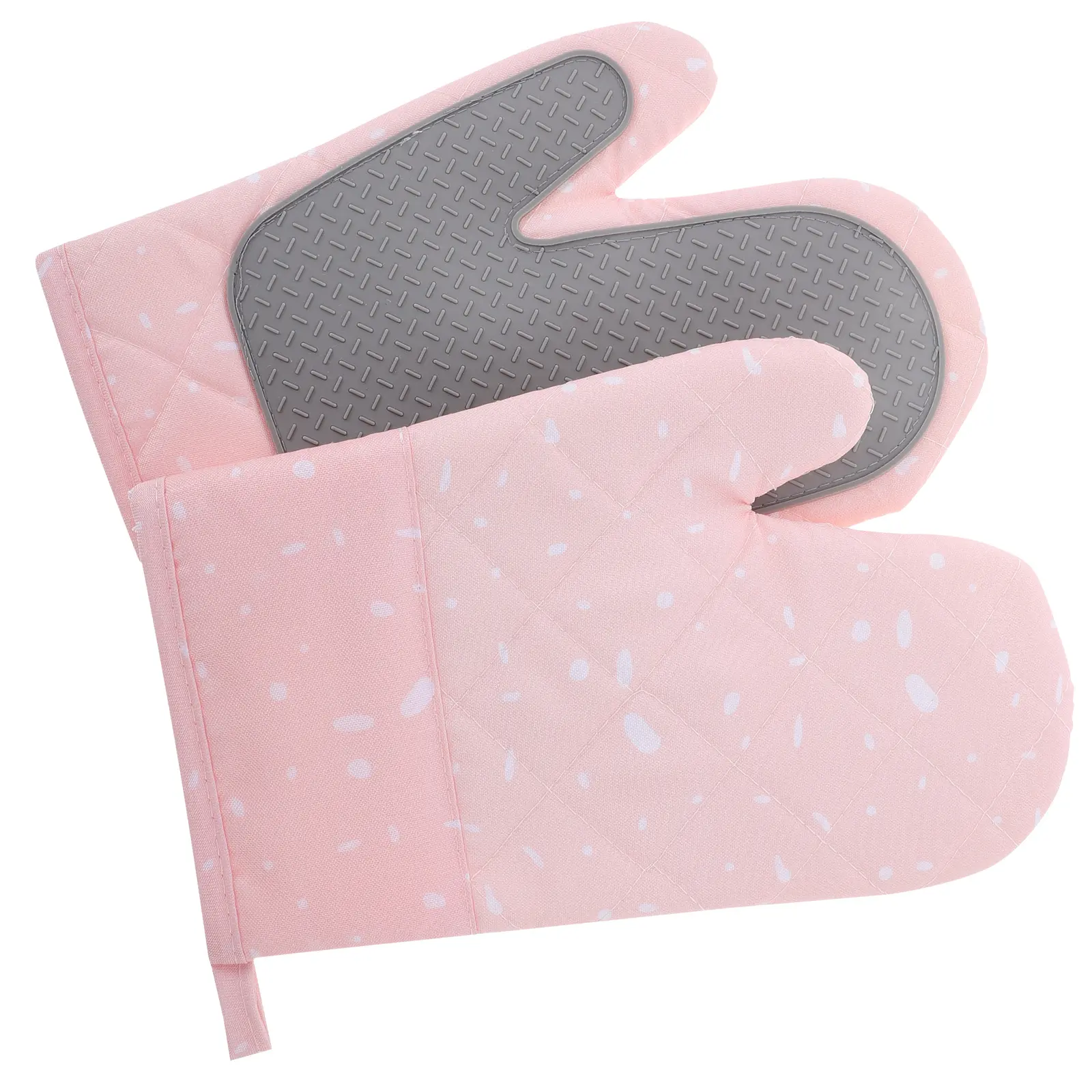 2 Pcs Microwave Gloves Anti-scalding Heat Resistant Oven Mitt Baking Food Bbq Kitchen for Prep Cloth Gadget Insulated Mitts