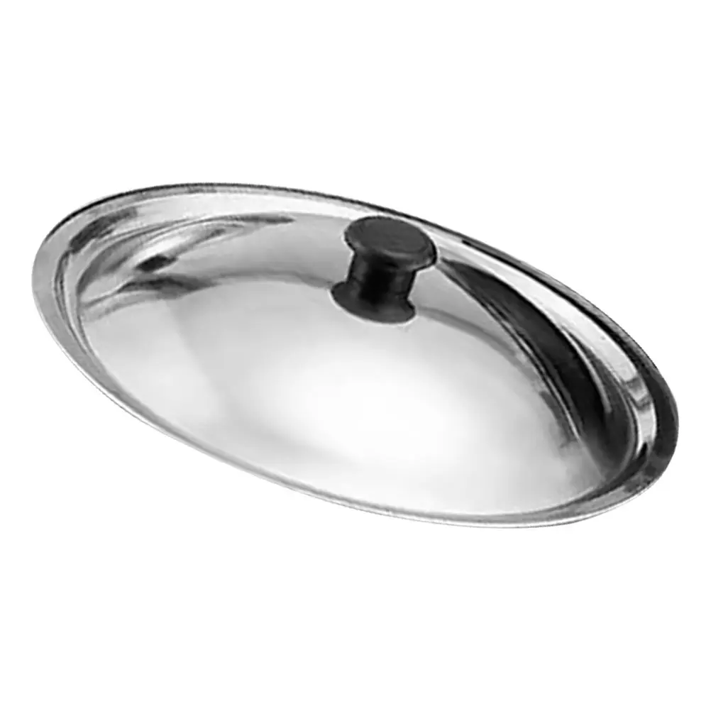 Pot Cover Universal Cooking Lid Knob Bucket Steel Skillet Stainless Frying Pan for Work Lids Skillets